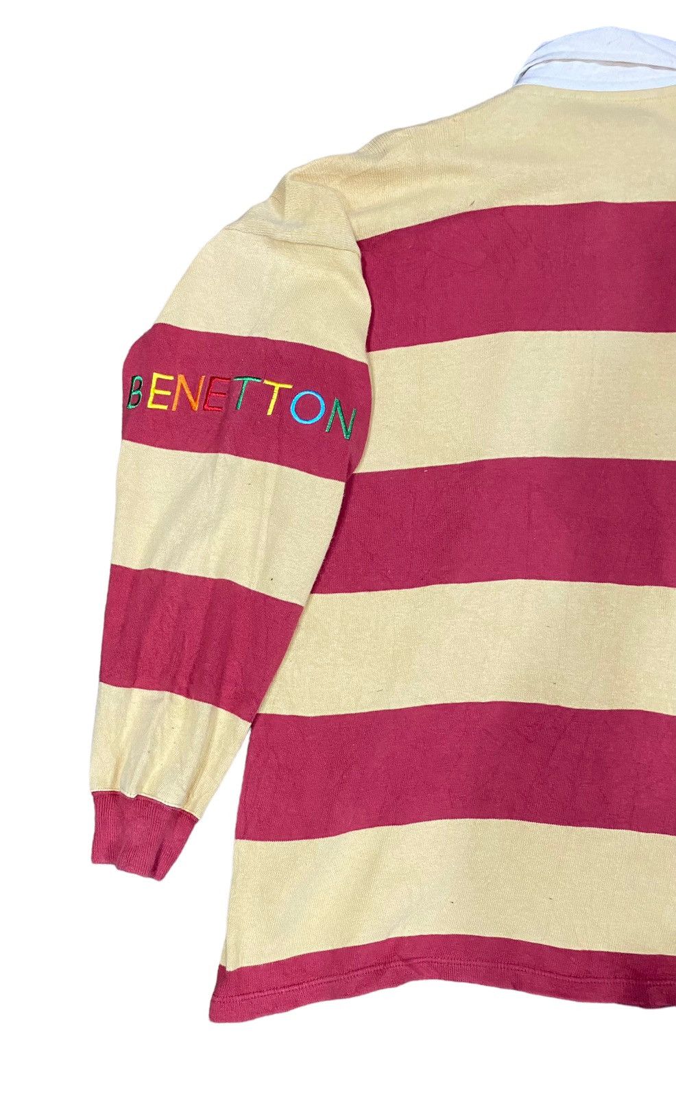 United Colors Of Benetton Vtg United Colors Of Benetton L/S Size US M / EU 48-50 / 2 - 7 Thumbnail