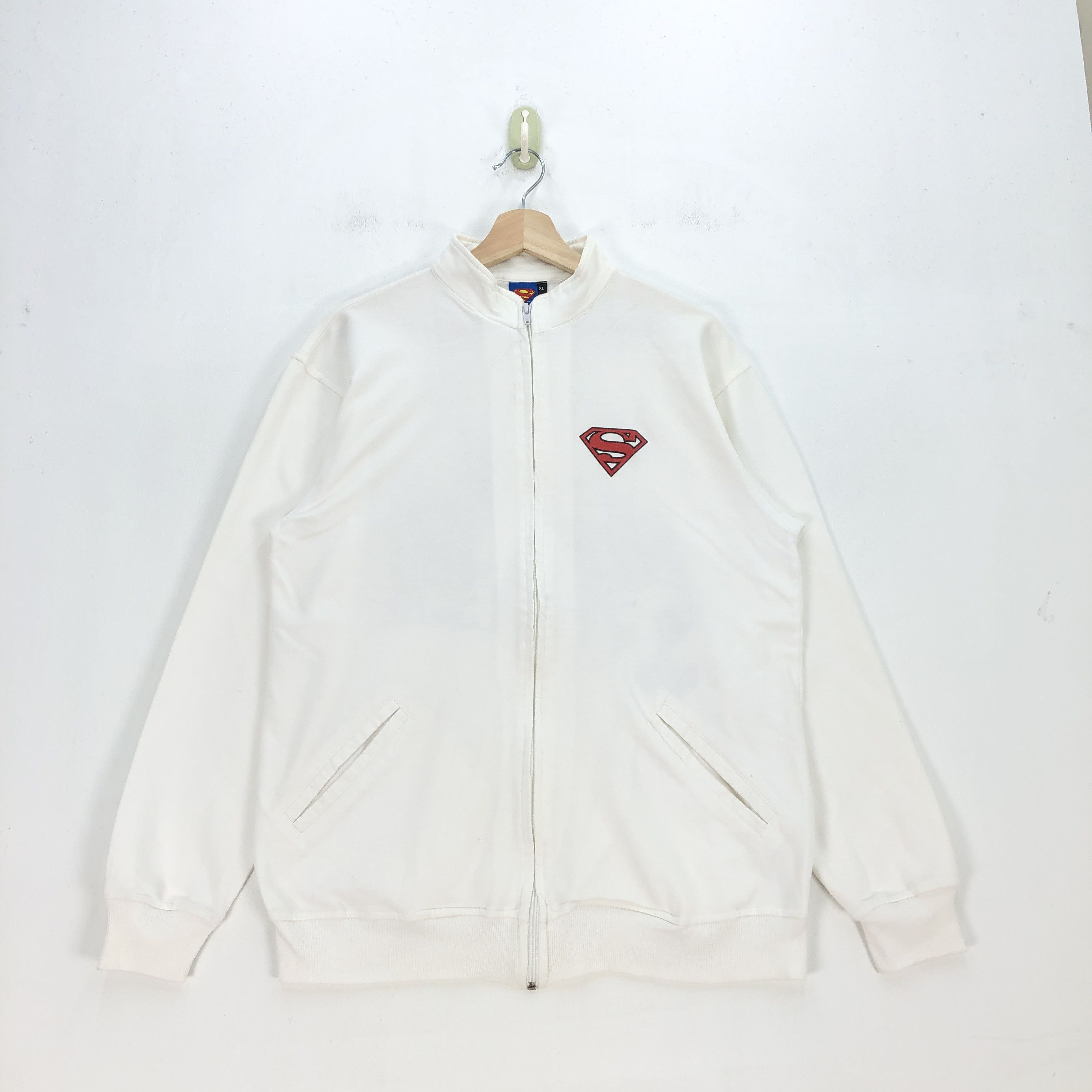 Cartoon Network Vintage Superman Zipper Sweater Cartoon Anime Sweatshirt Size US M / EU 48-50 / 2 - 2 Thumbnail