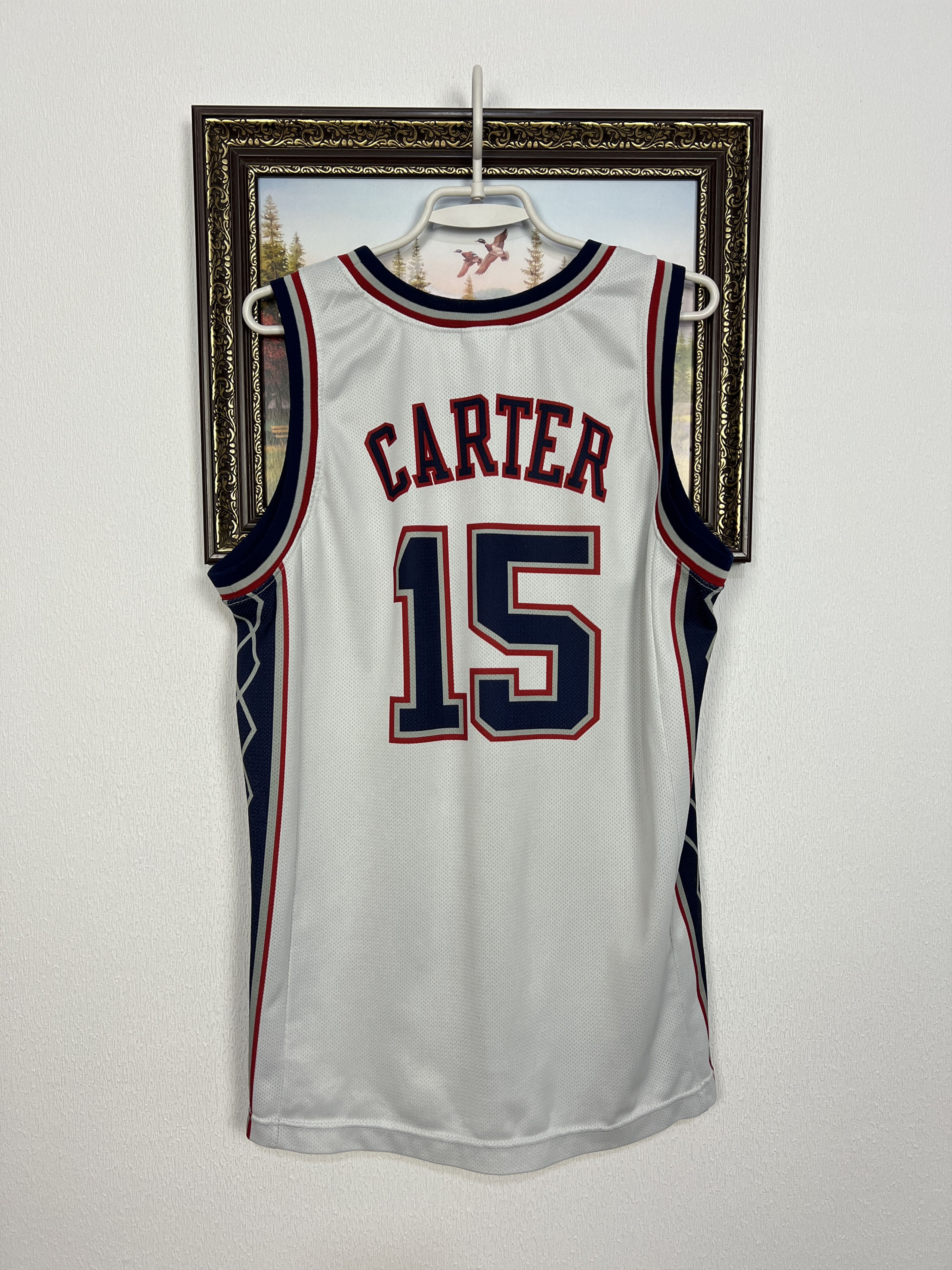 Champion Vintage 90's New Jersey Nets Carter #15 NBA Jersey Trikot Size US M / EU 48-50 / 2 - 8 Thumbnail
