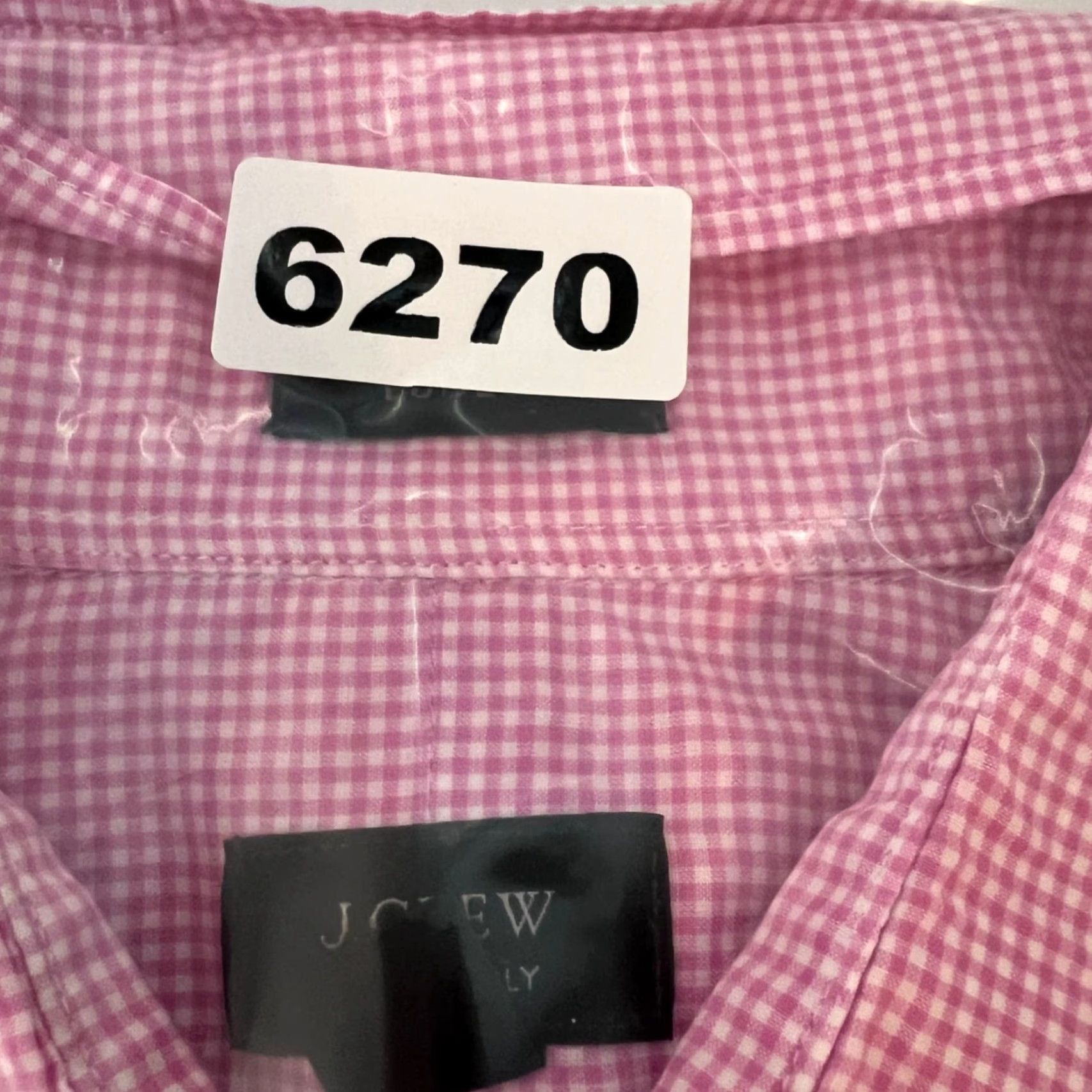 J.Crew J.Crew Ludlow Mens Small Pink Gingham Button-Down Shirt 120s 2-Ply Cotton Shirt Mens Small Pink Ginghammn Button-Down Casual 120s Cotton 2-Ply N/A Size US S / EU 44-46 / 1 - 8 Thumbnail
