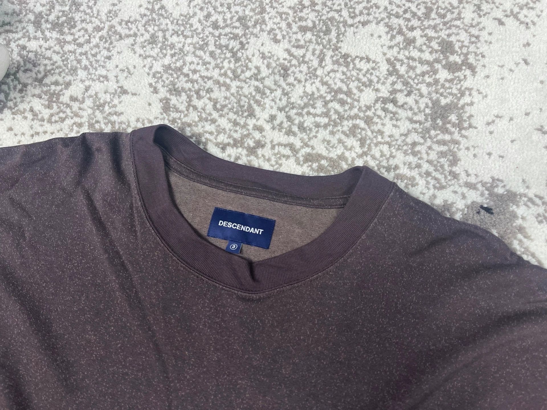 Descendant DCDT SACK JERSEY oversized crewneck LS tee 21SS 3 Size US L / EU 52-54 / 3 - 2 Thumbnail
