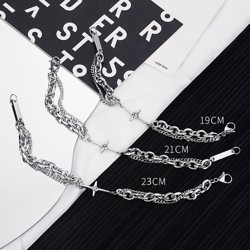 Jewelry New Design Bracelet Y2K Punk Chain Gotch Bracelets Chains Size ONE SIZE - 4 Thumbnail