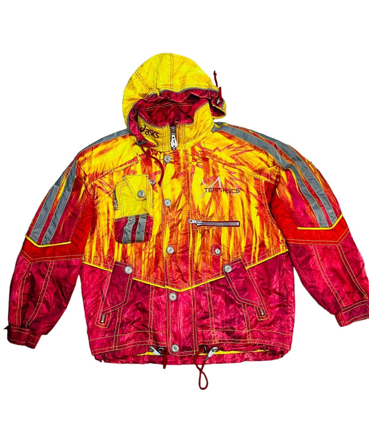 Asics × Japanese Brand × Vintage Vintage Retro Asics Ski Jacket Size US XXL / EU 58 / 5 - 1 Thumbnail
