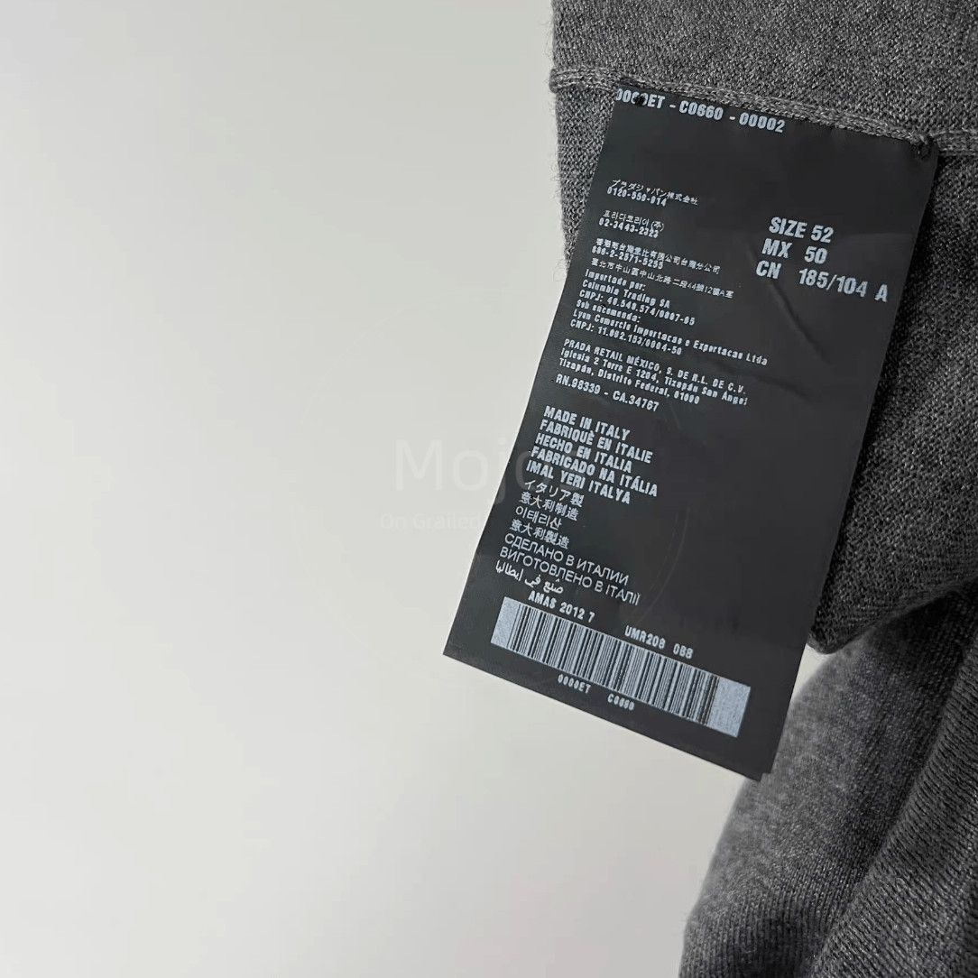 Prada Sz 50 Prada High Neck Basic Knitwear-2508 Size US M / EU 48-50 / 2 - 6 Thumbnail