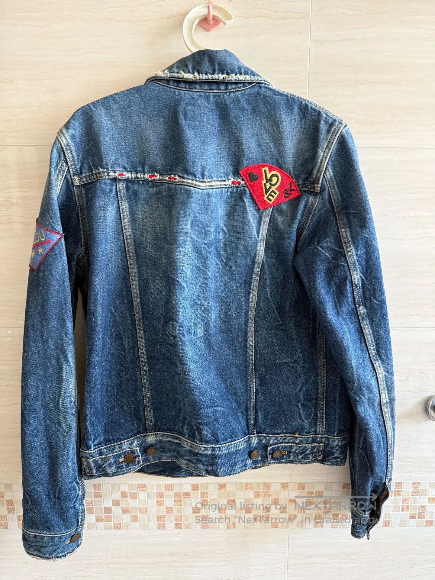 Saint Laurent Paris Saint Laurent Blue Denim Jacket. Size US M / EU 48-50 / 2 - 3 Thumbnail