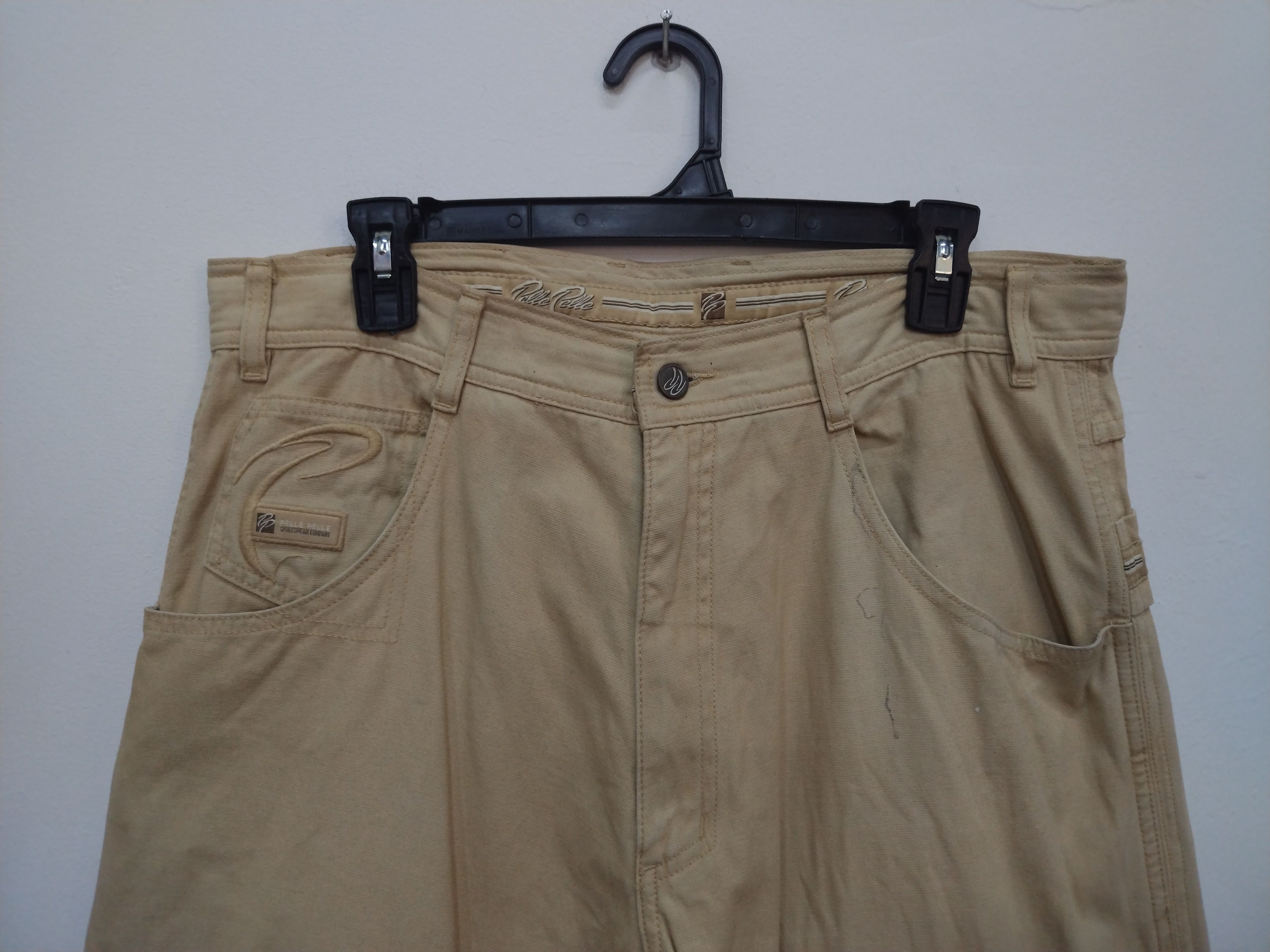Pelle Pelle Vintage Pelle Pelle Baggy Carpenter Casual Pants Nice Styles Size US 36 / EU 52 - 8 Thumbnail