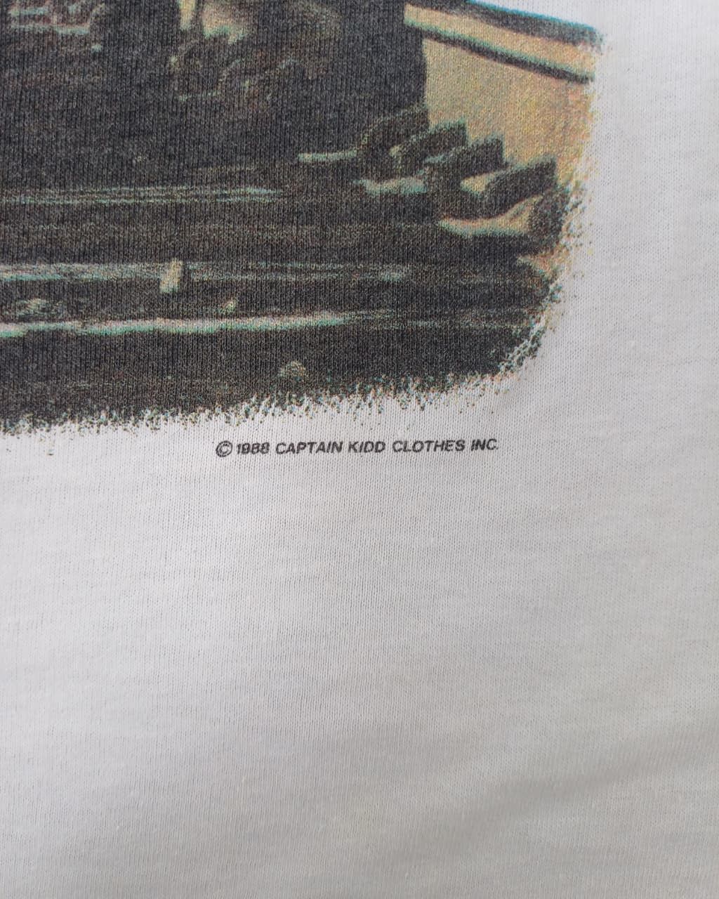 Other Vintage 80s bon jovi tour raglan tshirt band 90s y2k Size US M / EU 48-50 / 2 - 4 Thumbnail