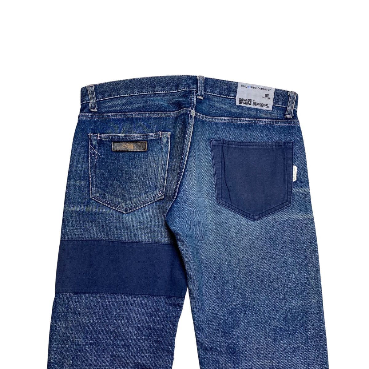Neighborhood Neighrborhood Patchwork Savage Denim Selvedge Pants Size US 33 - 5 Thumbnail