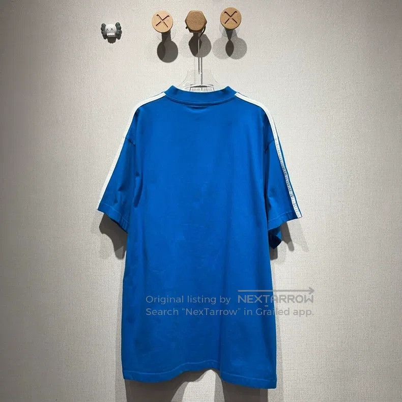 Balenciaga Balenciaga Adidas Small Logo Embroidered Short Sleeve in B Size US S / EU 44-46 / 1 - 3 Thumbnail