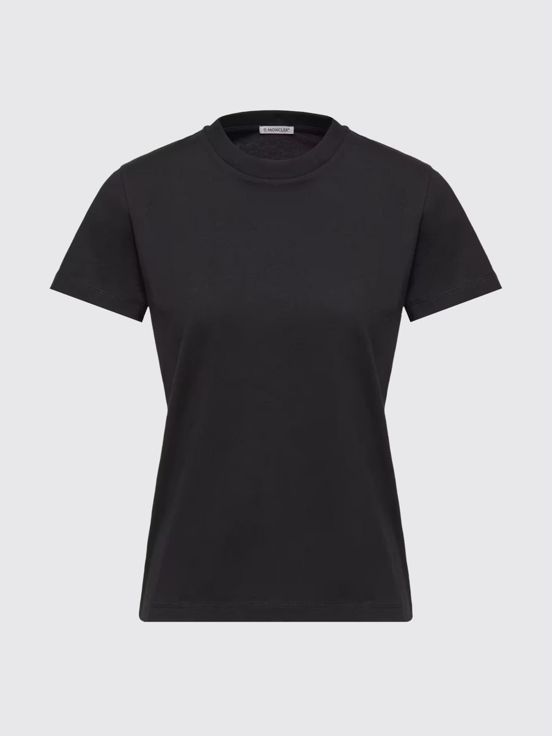 Moncler Moncler T-Shirt Woman Black Size L / US 10 / IT 46 - 1 Preview