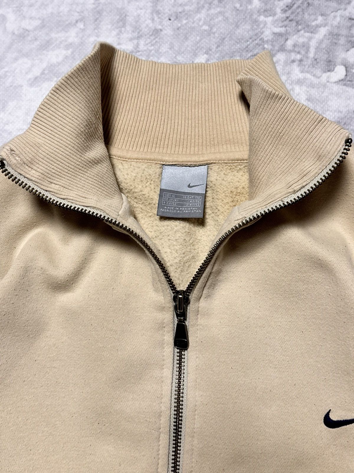 Nike × Vintage 00s Nike Vintage Mini Swoosh Oversize Pullover Sweatshirt Size US M / EU 48-50 / 2 - 4 Thumbnail