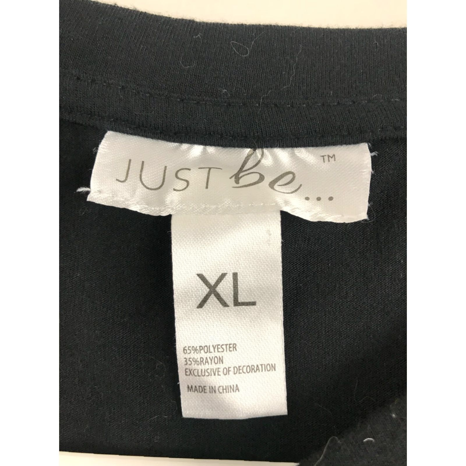 Vintage Just Be Shirt Women XL Black Long Sleeve WILDEST DREAM Sleepwear Size XL / US 12-14 / IT 48-50 - 5 Thumbnail