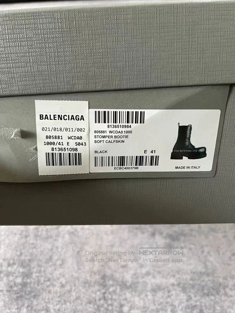 Balenciaga Balenciaga Stomper Military Boots Size 41. Size US 8 / EU 41 - 8 Thumbnail