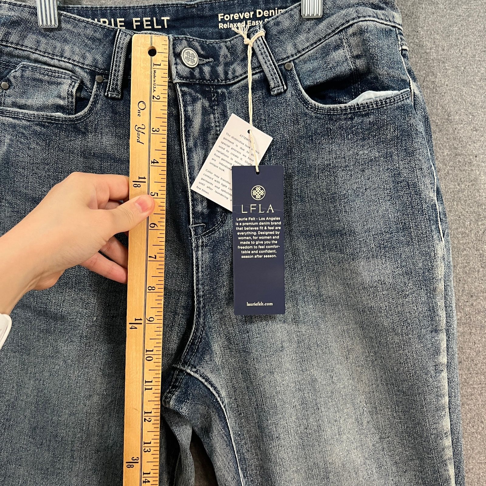 Other Laurie Felt Tall Forever Denim Relaxed Easy Skinny Jeans Size 28" / US 6 / IT 42 - 10 Thumbnail