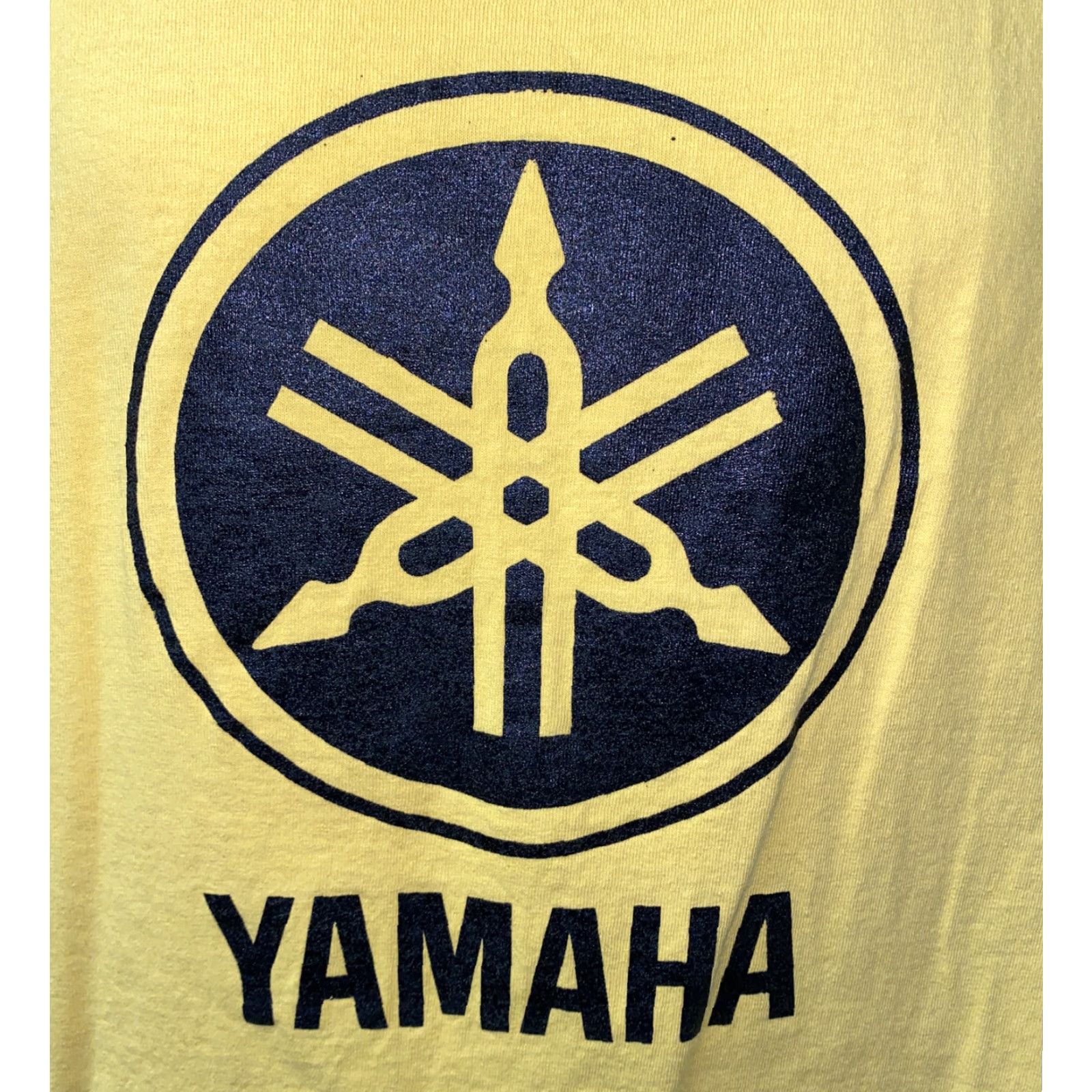 Yamaha Yamaha Men's Graphic Short Sleeve T-Shirt - Yellow/Black - Size L Size US L / EU 52-54 / 3 - 2 Thumbnail