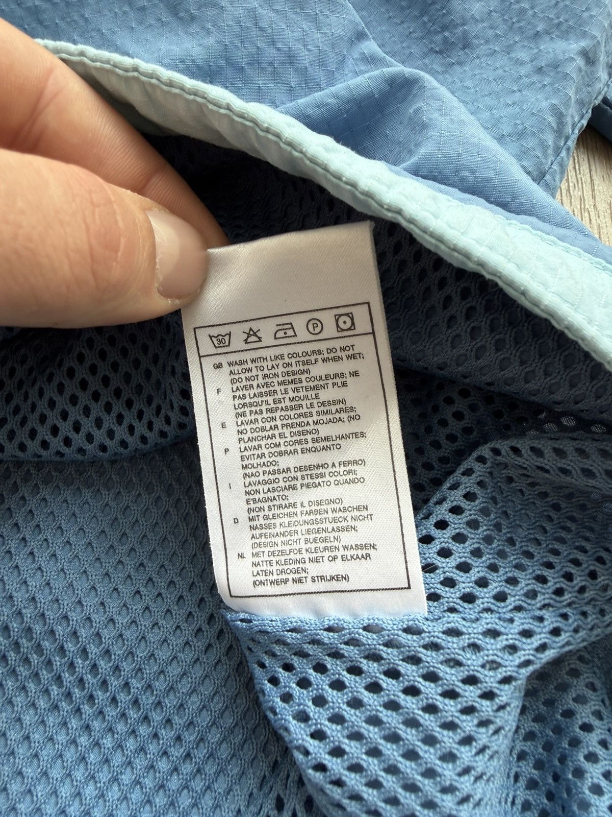 Nike Vintage Nike Blue Anorak Jacket Size US L / EU 52-54 / 3 - 10 Thumbnail