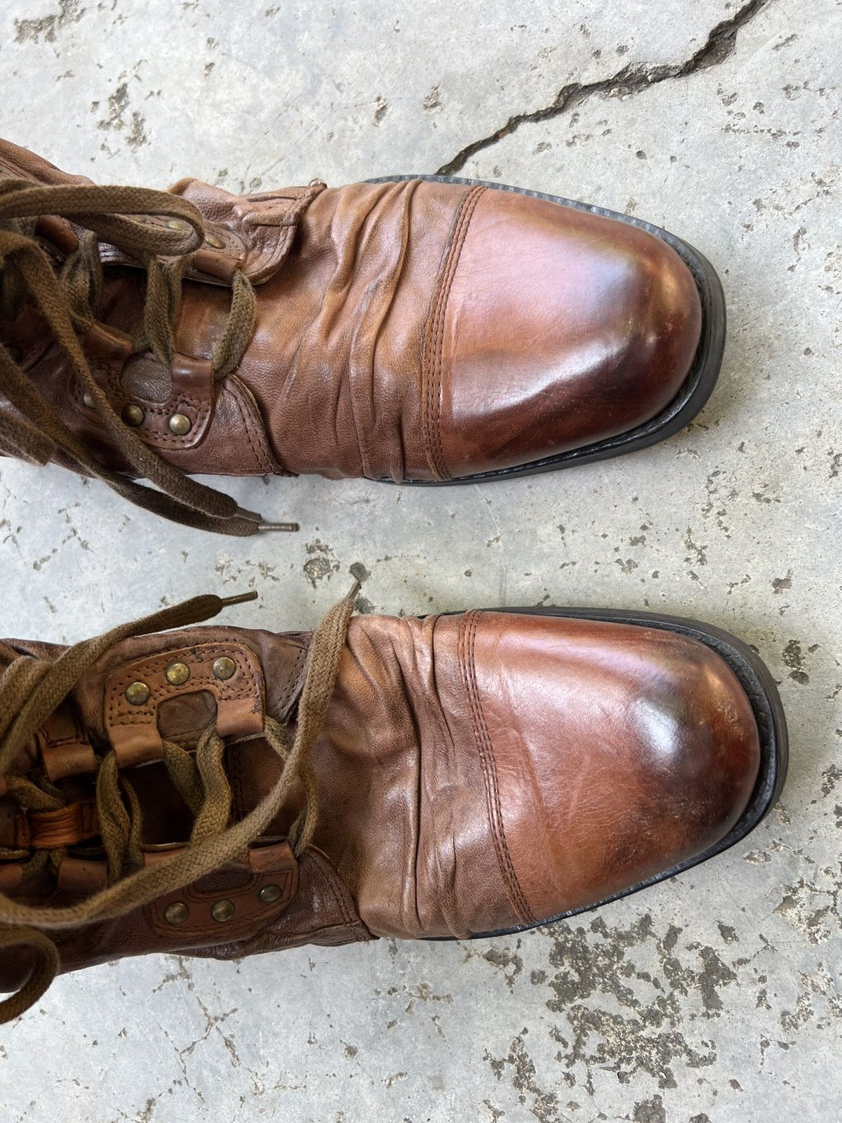 Japanese Brand Archive T2[in] Leather Boots Size US 10 / EU 43 - 8 Thumbnail
