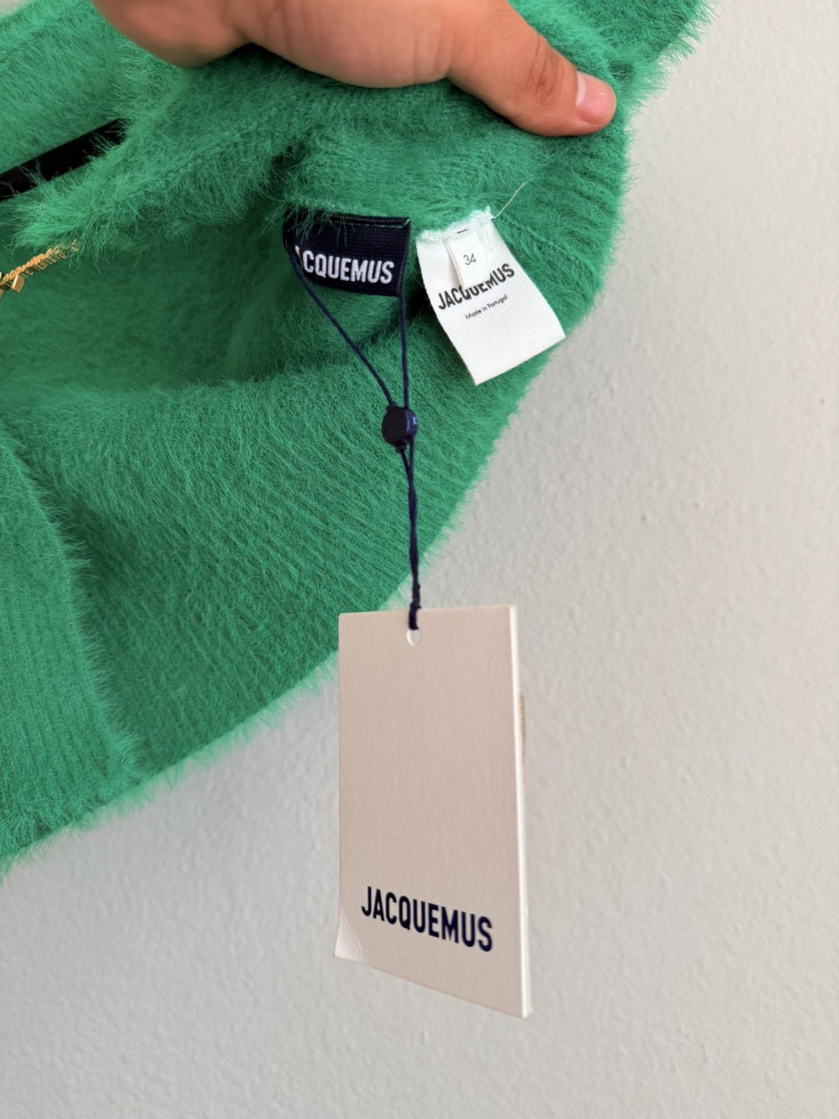 Jacquemus JACQUEMUS Neve cropped brushed knitted cardigan Size XS / US 0-2 / IT 36-38 - 6 Thumbnail