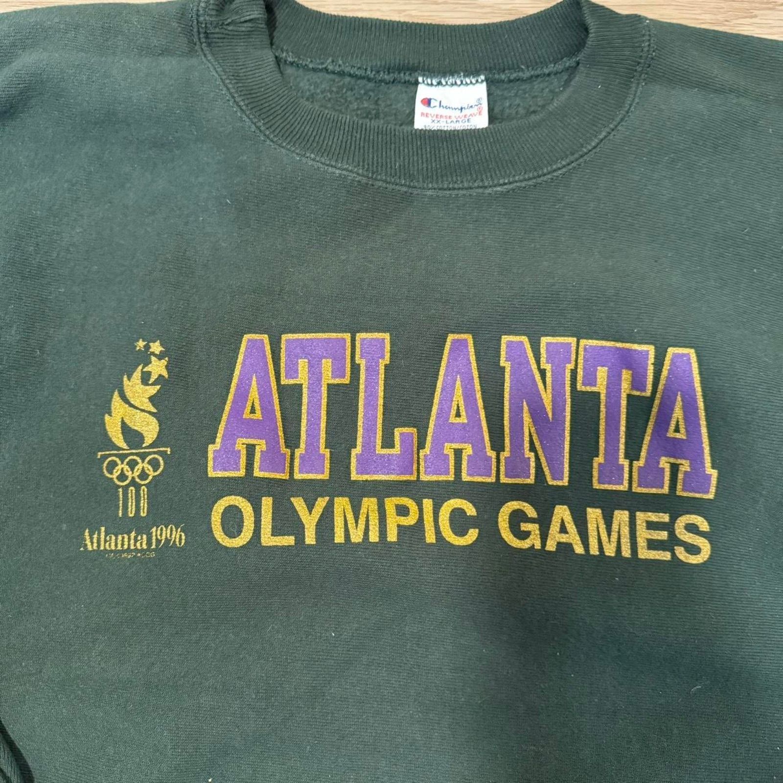 Champion Vintage champion olympics crewneck Size US XXL / EU 58 / 5 - 2 Thumbnail