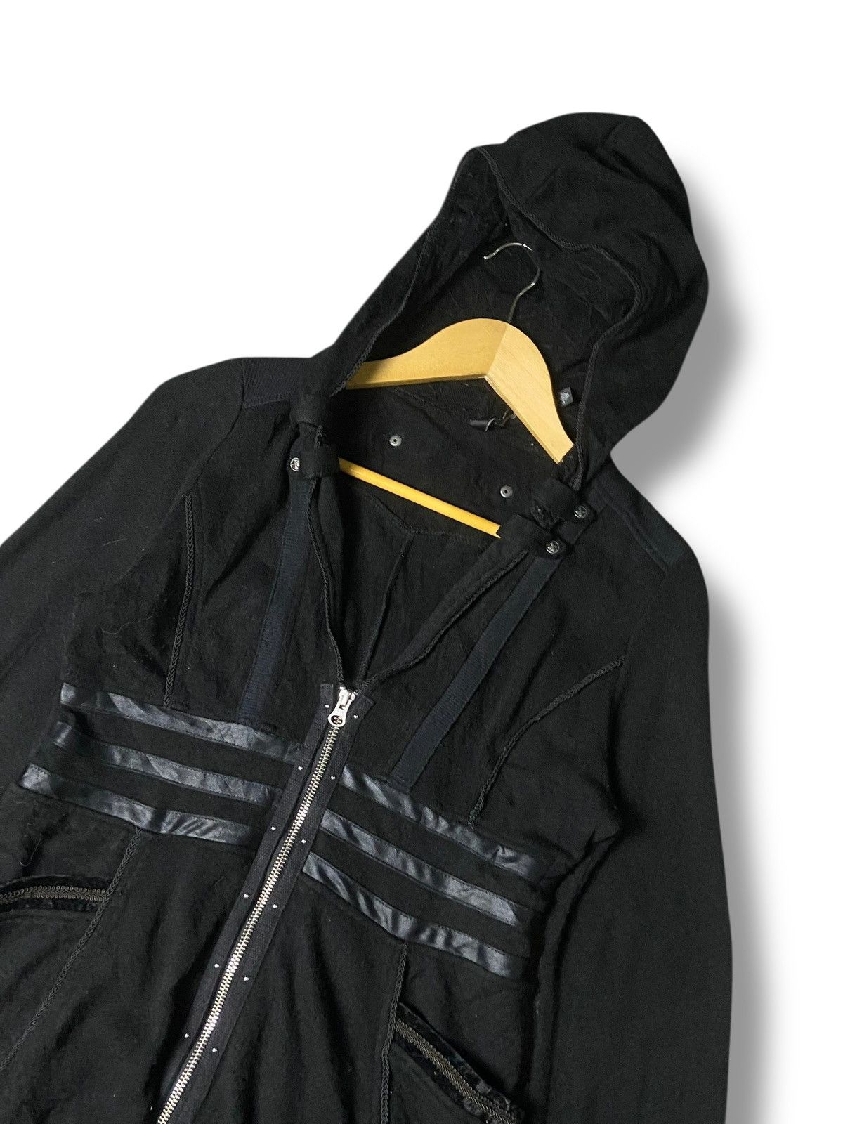 Vintage Ozz Croce Gothic Style Hooded Jacket (147)