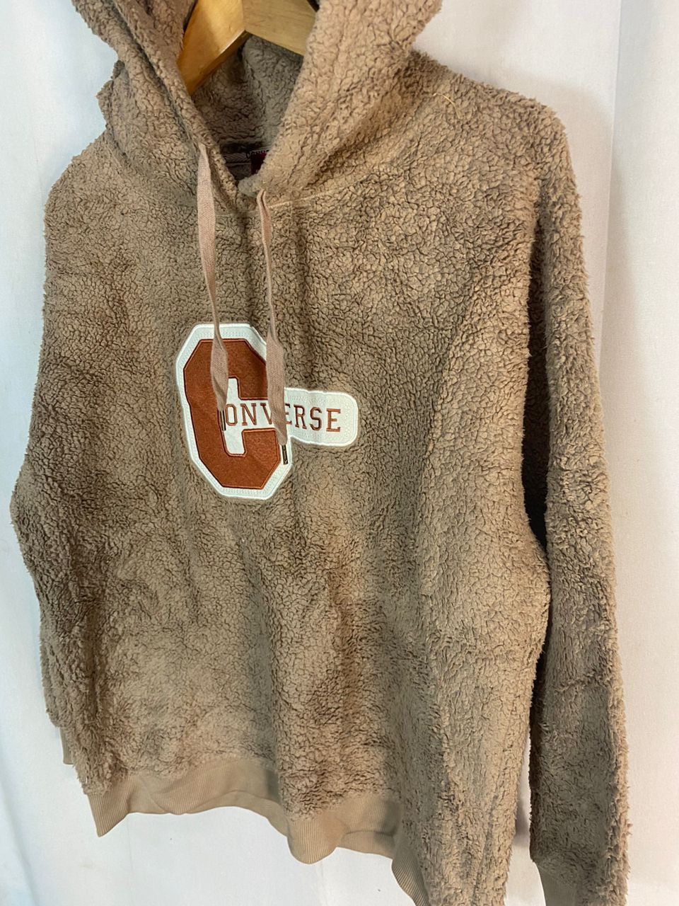 Converse Converse embroidered logo fleece hoodie Size US M / EU 48-50 / 2 - 2 Thumbnail