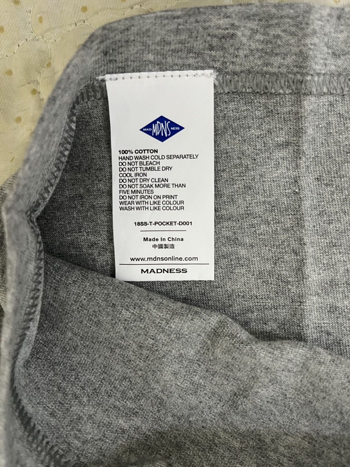 Madness MADNESS SINGLE POCKET Size US S / EU 44-46 / 1 - 5 Thumbnail