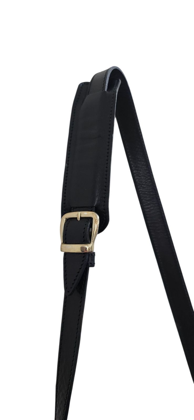 Other Francesco Rogani Black Leather Structured Handbag Gold Size ONE SIZE - 8 Thumbnail