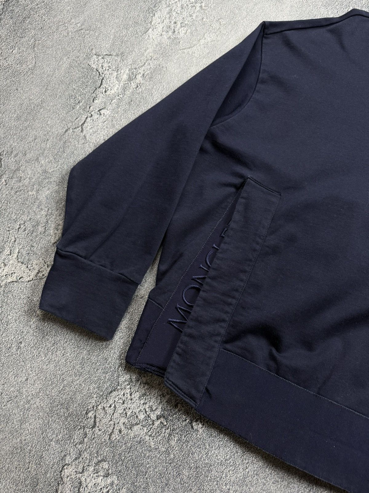 Moncler Moncler Maglia Girocollo Cotton Logo Oversize Sweatshirt Size M / US 6-8 / IT 42-44 - 7 Thumbnail