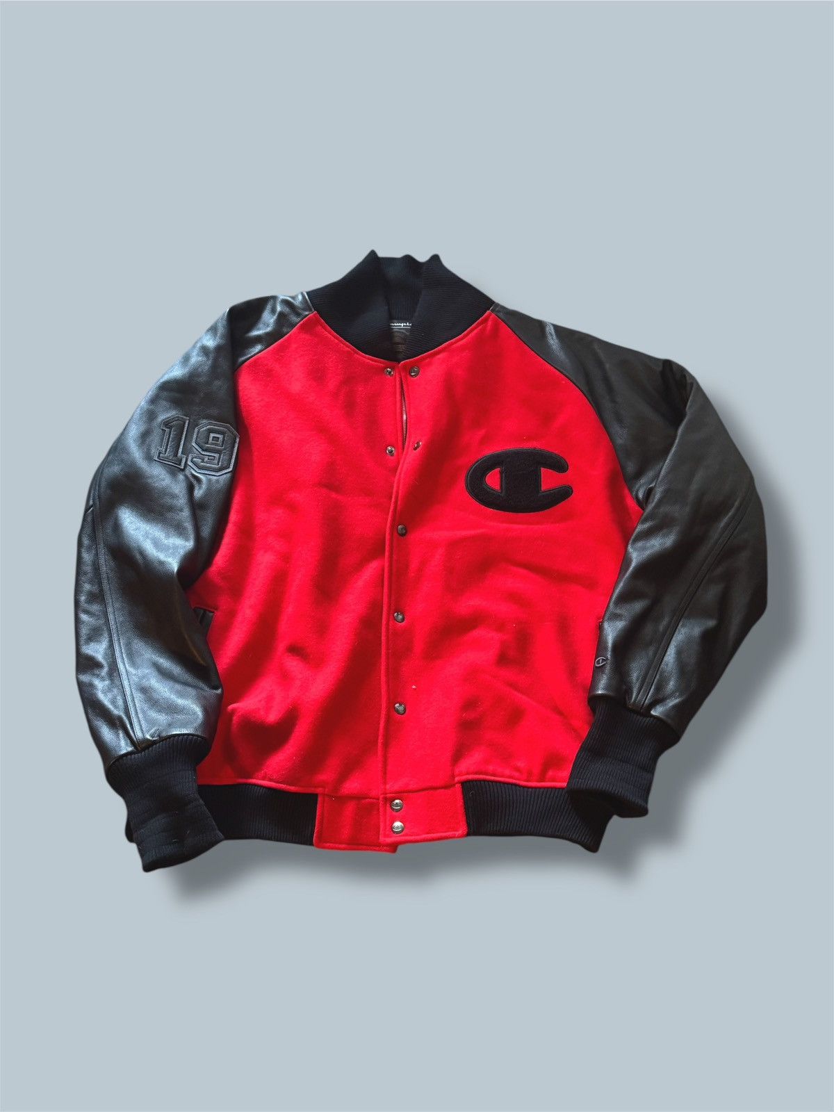 Champion 2013 Champion Heritage Varsity Leather Jacket 3XL Size US XXL / EU 58 / 5 - 1 Thumbnail