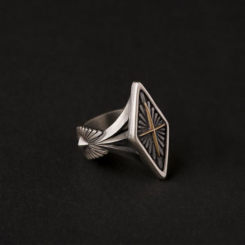 Jewelry Star Crazy Jewelry Rings Open Size Chrome Ring (Size 7-13) Size ONE SIZE - 4 Thumbnail
