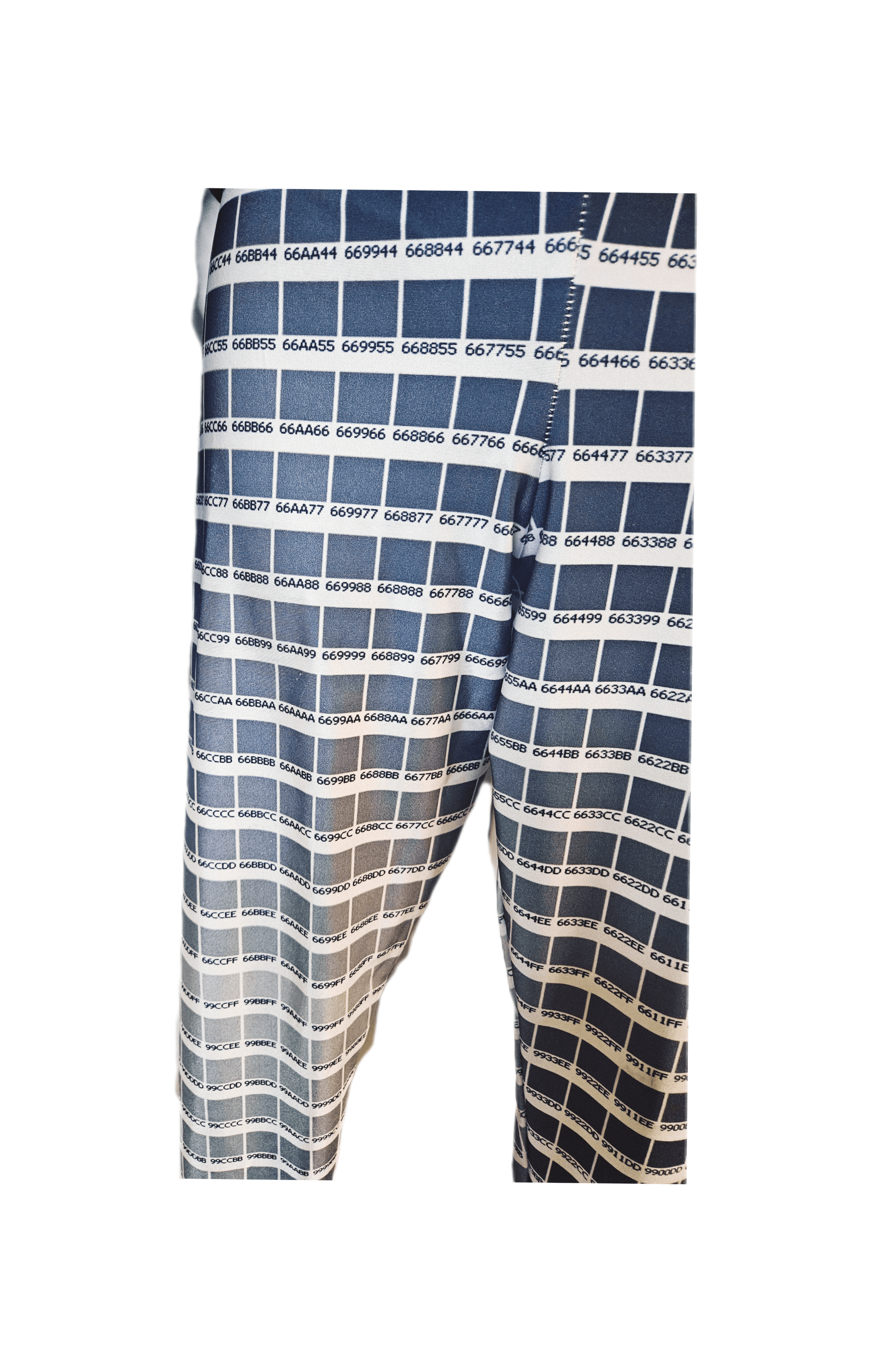 BlackMilk BLACK MILK “Digital Color Swatch / Hex Code” Leggings Size 28" / US 6 / IT 42 - 4 Thumbnail