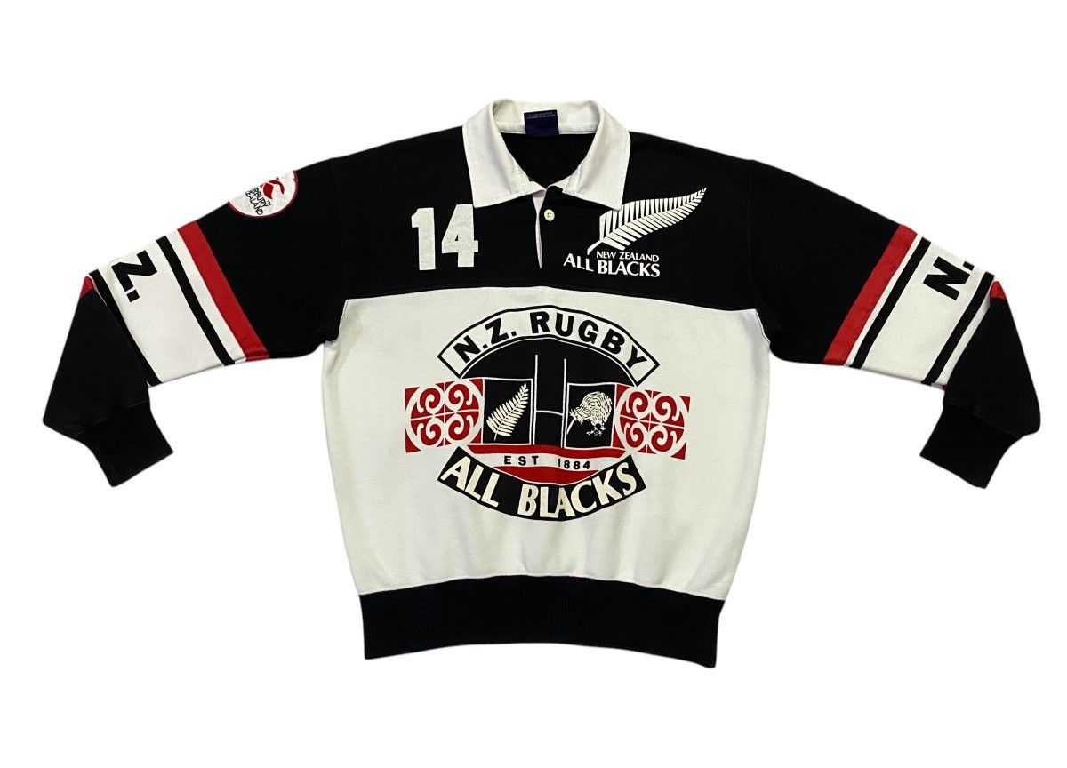 Canterbury of New Zealand Vintage Canterbury Of New Zealand “NZ RUGBY” Polo Sweatshirt Size US M / EU 48-50 / 2 - 5 Thumbnail