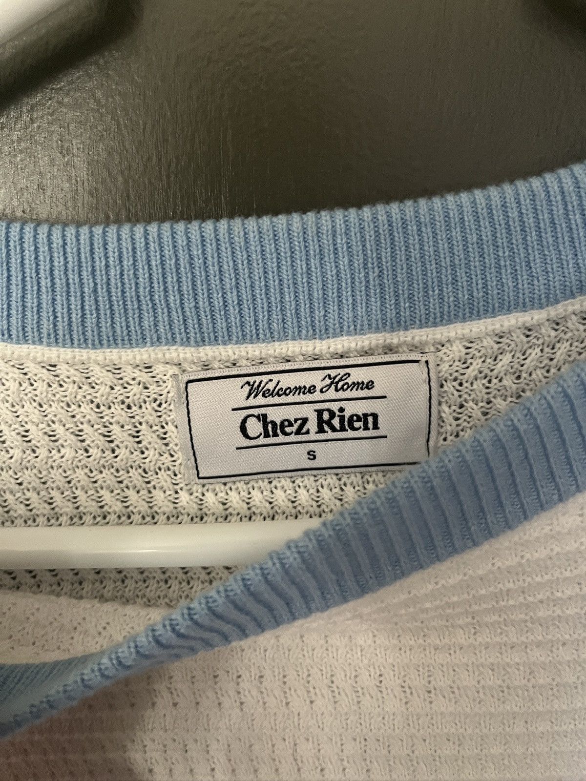 Other Chez Rien Textured Knit Ringer Tee Size US S / EU 44-46 / 1 - 2 Thumbnail