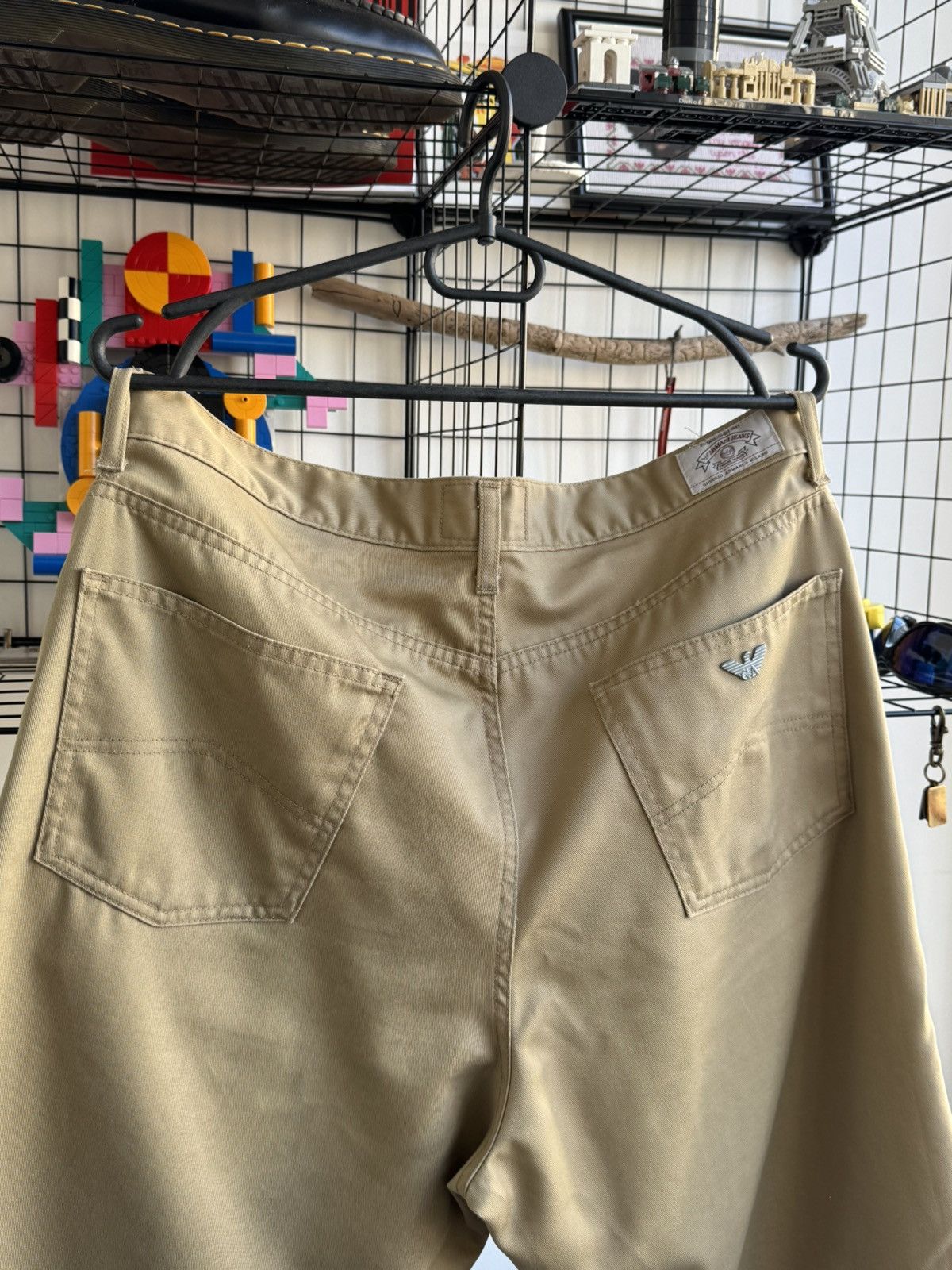 Armani Vintage Armani Jeans Baggy Shorts Size US 34 / EU 50 - 3 Thumbnail