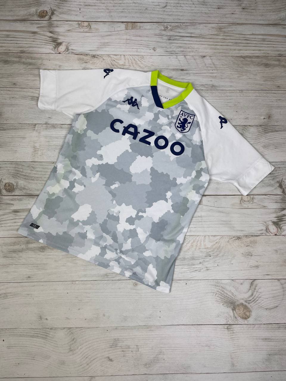 Kappa Kappa Aston Villa 2020 2021 Third Shirt Soccer Jersey Size US XL / EU 56 / 4 - 1 Thumbnail