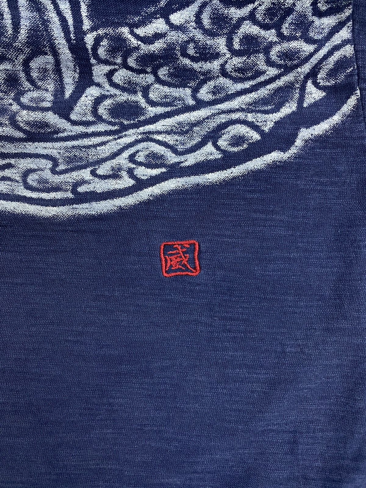 Japanese Brand Vintage Natural Vivration Sukajan Dragon Longsleeve Shirt Size US XL / EU 56 / 4 - 6 Thumbnail