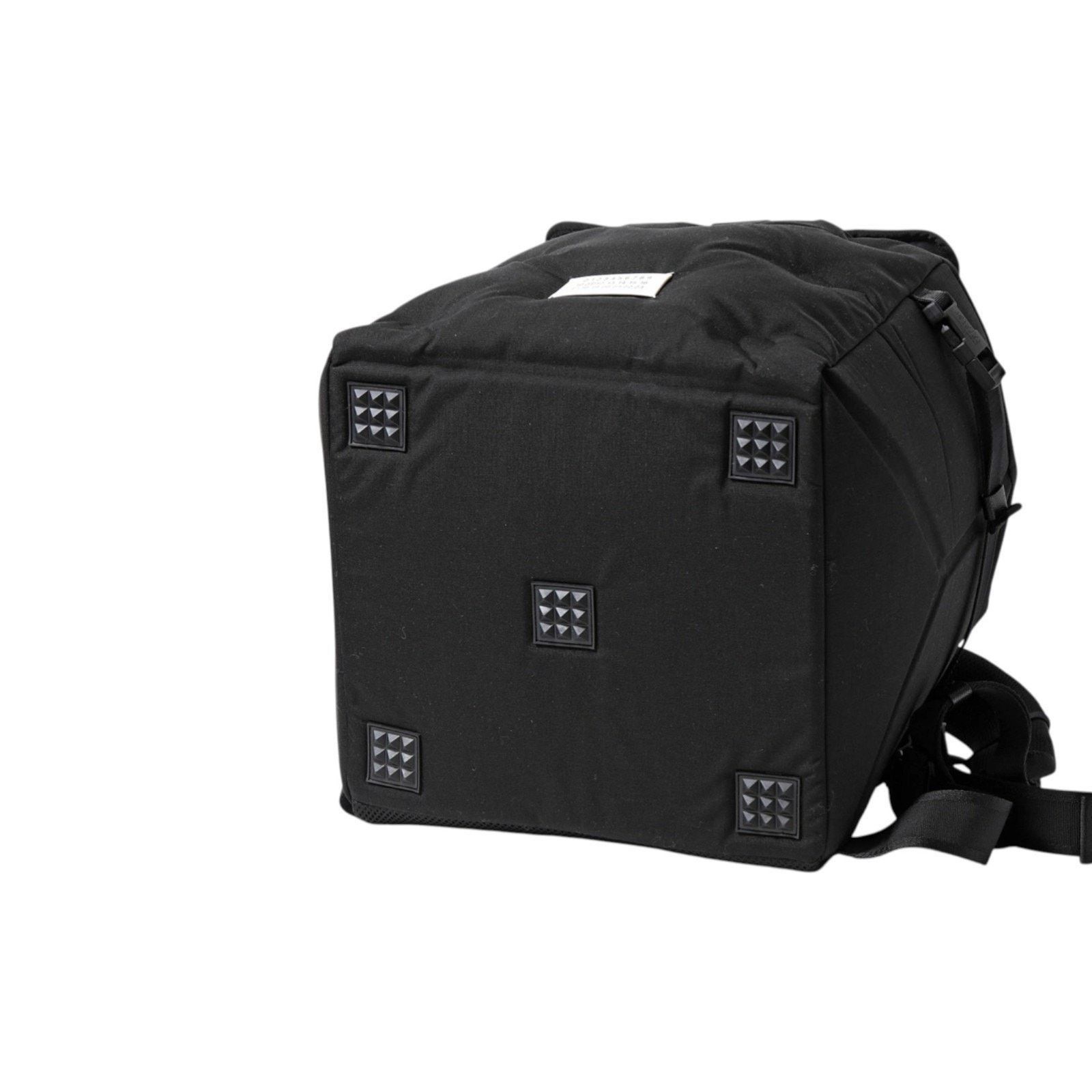 Maison Margiela Glam Slam Numbers Patch Canvas Backpack Black - New $2050 Size ONE SIZE - 5 Thumbnail