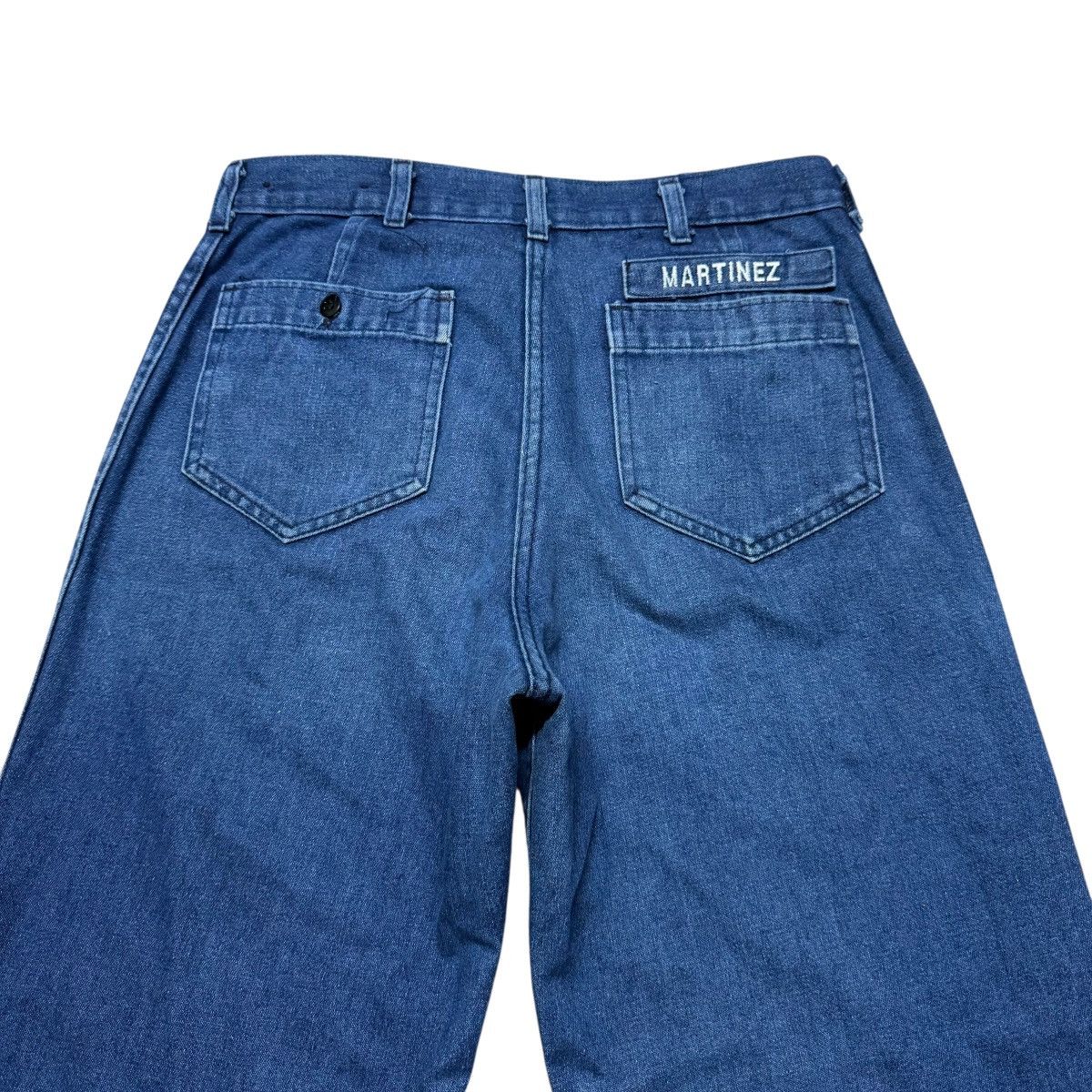 Vintage Vintage USN Navy Seafarer Cropped Pants Martinez Size US 30 / EU 46 - 9 Thumbnail