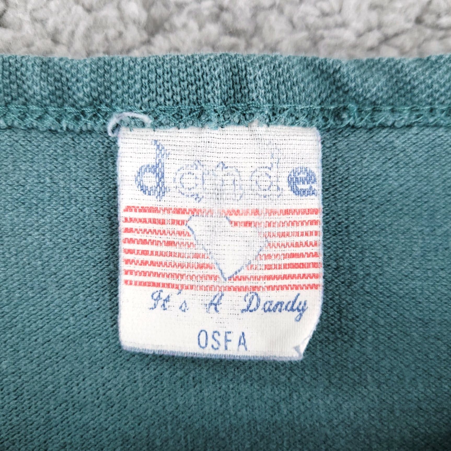 Vintage VTG Dande Shirt Dress Women's XL Made in USA Myrtle Beach Teal Blue 90s Beach USA Vintage Shirt Dress Womens XL Blue Size XL / US 12-14 / IT 48-50 - 5 Thumbnail