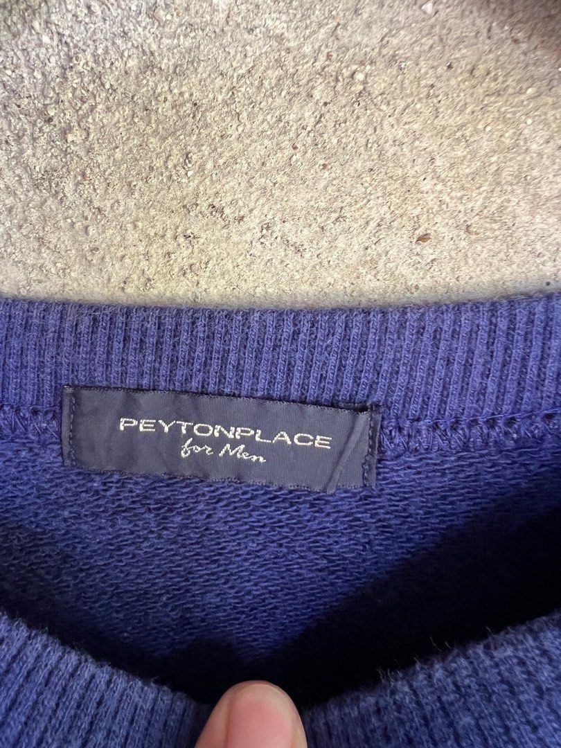 PPFM Japanese Brand Peytonplace For Men Spell Out Sweatshirt Size US M / EU 48-50 / 2 - 4 Thumbnail