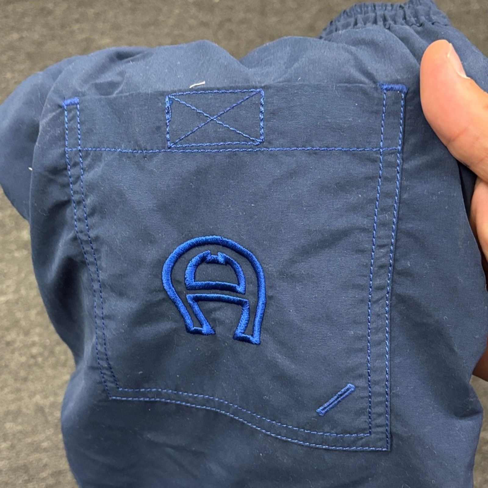 Etienne Aigner NWT Etienne Aigner Dark Blue Swim Trunks Size M Size US 36 / EU 52 - 4 Thumbnail