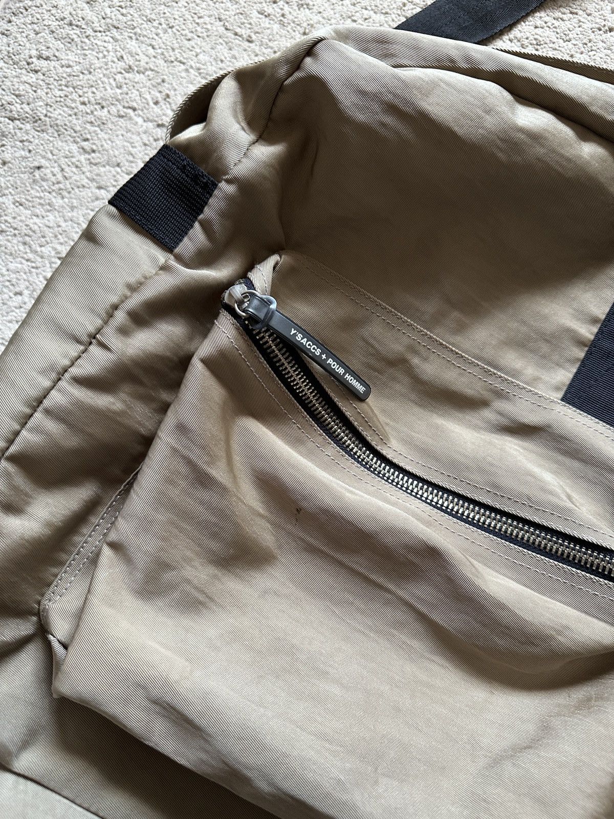Yohji Yamamoto 1990s YSACCS POUR HOMME YOHJI YAMAMOTO Nylon Duffle Bag Size ONE SIZE - 5 Thumbnail