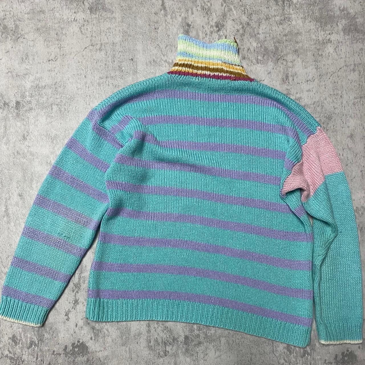 Other Multi-coloured striped turtleneck sweater Size M / US 6-8 / IT 42-44 - 1 Thumbnail