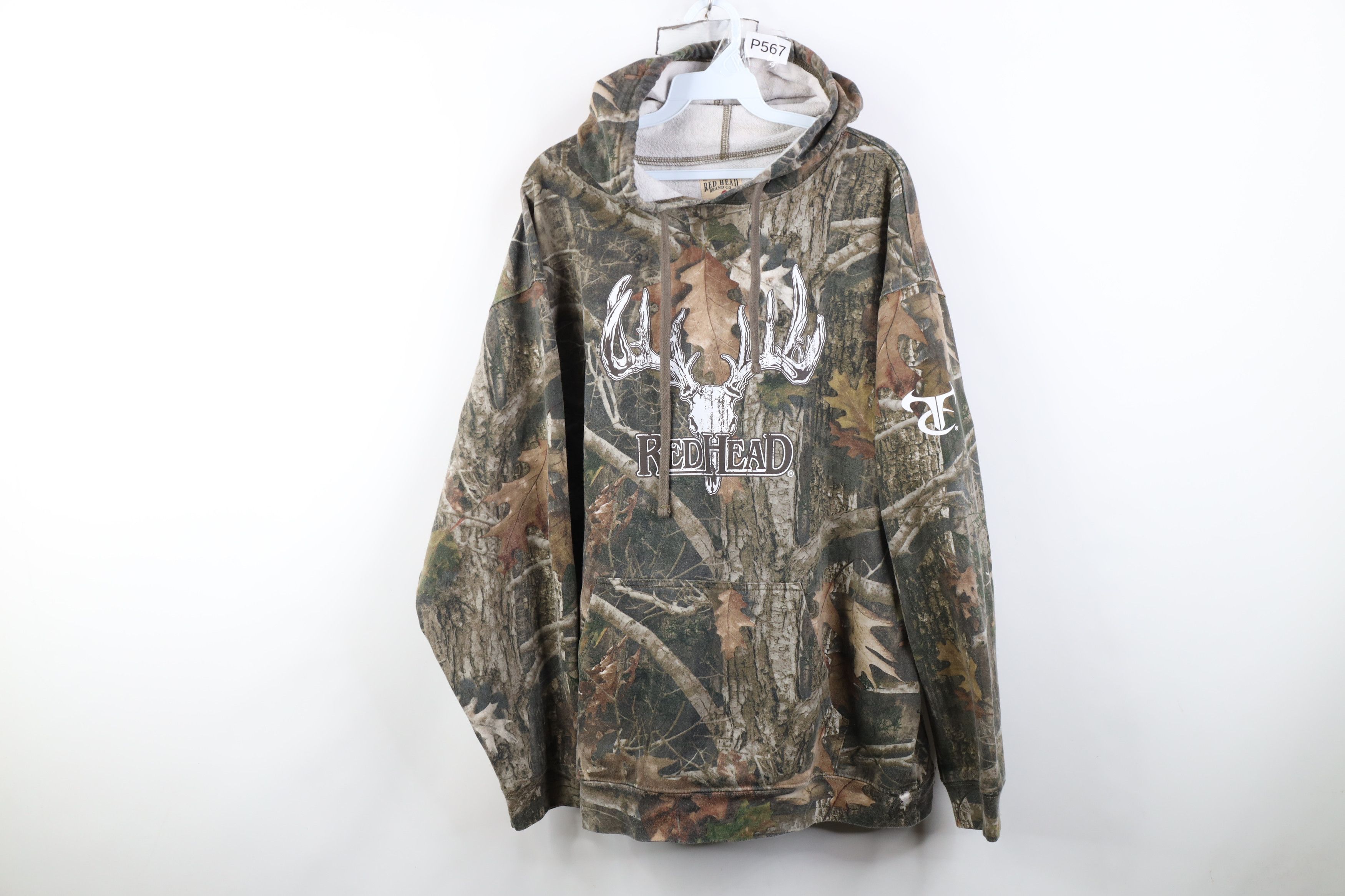 Vintage Vintage Y2K Streetwear Deer Skull Hoodie Sweatshirt Size US XL / EU 56 / 4 - 1 Thumbnail