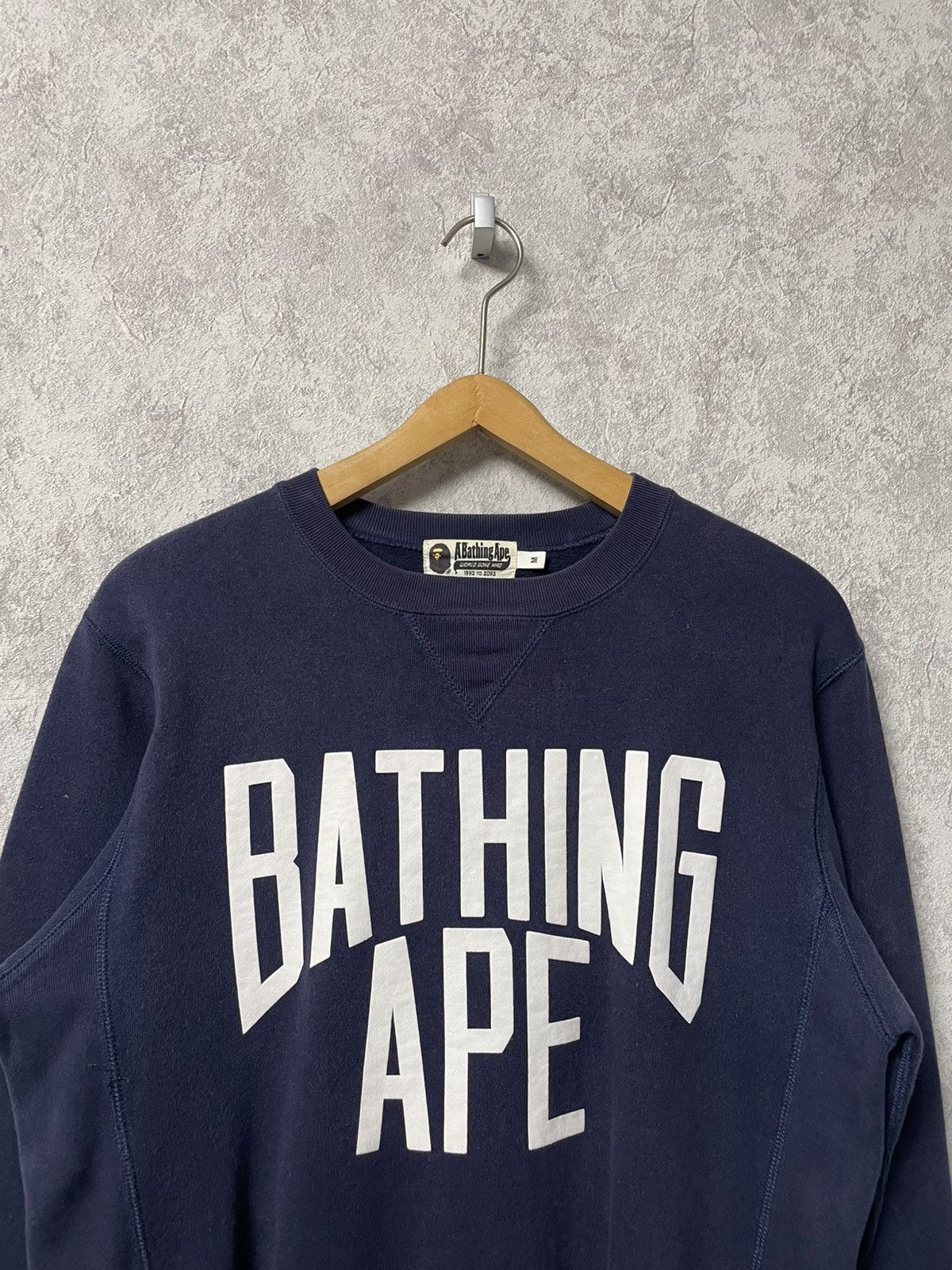 Bape Bape NYC Logo Sweatshirt Crewneck A Bathing Ape Size US M / EU 48-50 / 2 - 2 Thumbnail