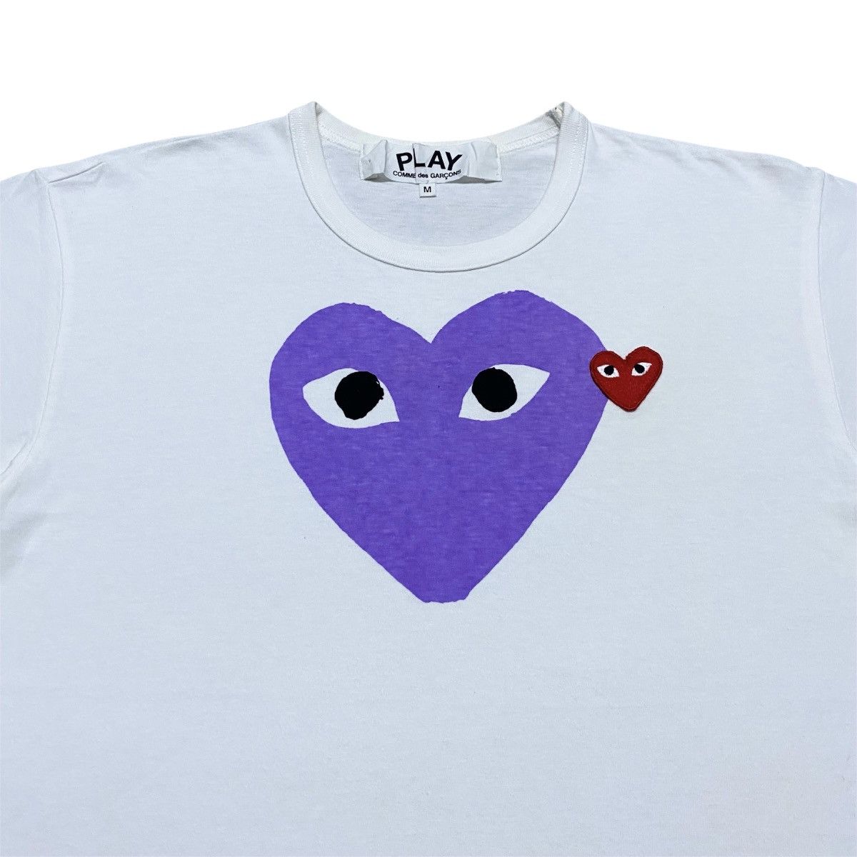 Comme des Garcons PLAY Rare‼️🔥COMME des GARCONS Play Big Logo T-Shirt Size US S / EU 44-46 / 1 - 3 Thumbnail