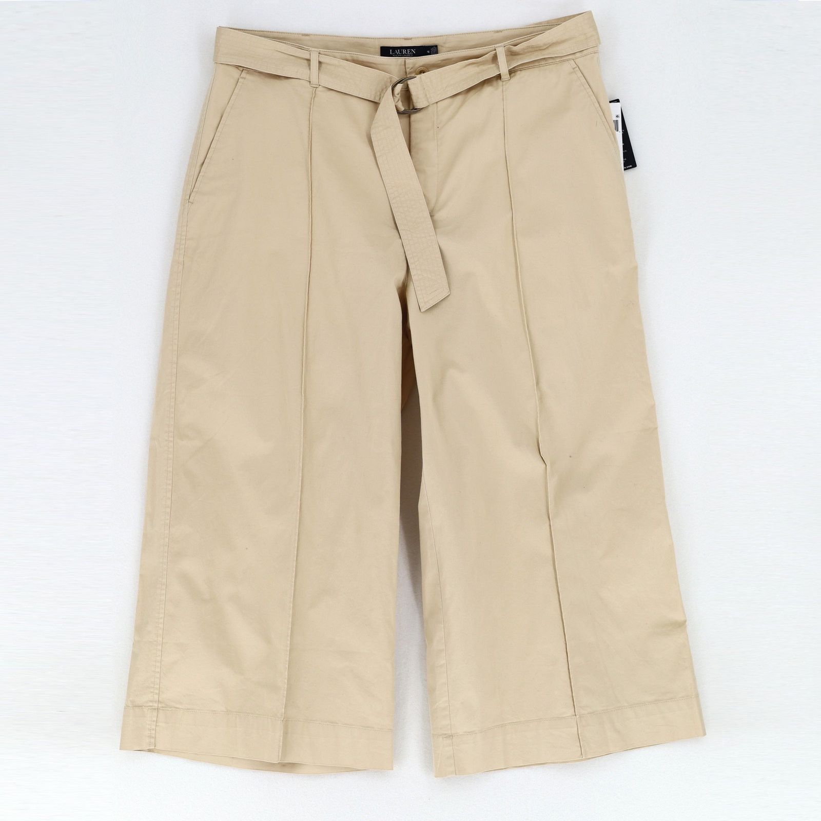 Ralph Lauren Lauren Ralph Lauren Women Wide-Leg Crop Pants Size US 16 Size 38" / US 16 / IT 52 - 3 Thumbnail
