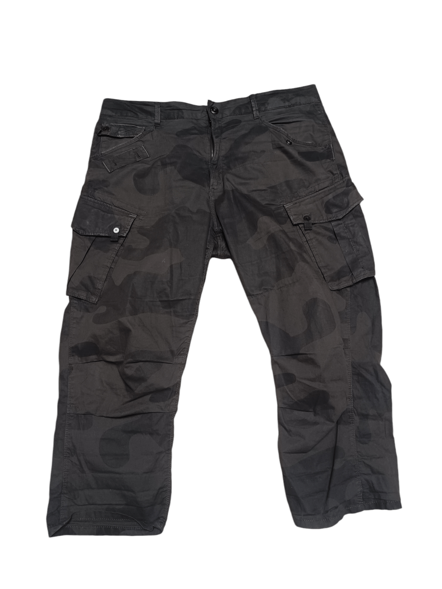 G-Star G STAR RAW CARGO MULTIPOCKET CAMO SHORT PANTS JAPANESE Size US 32 / EU 48 - 1 Thumbnail