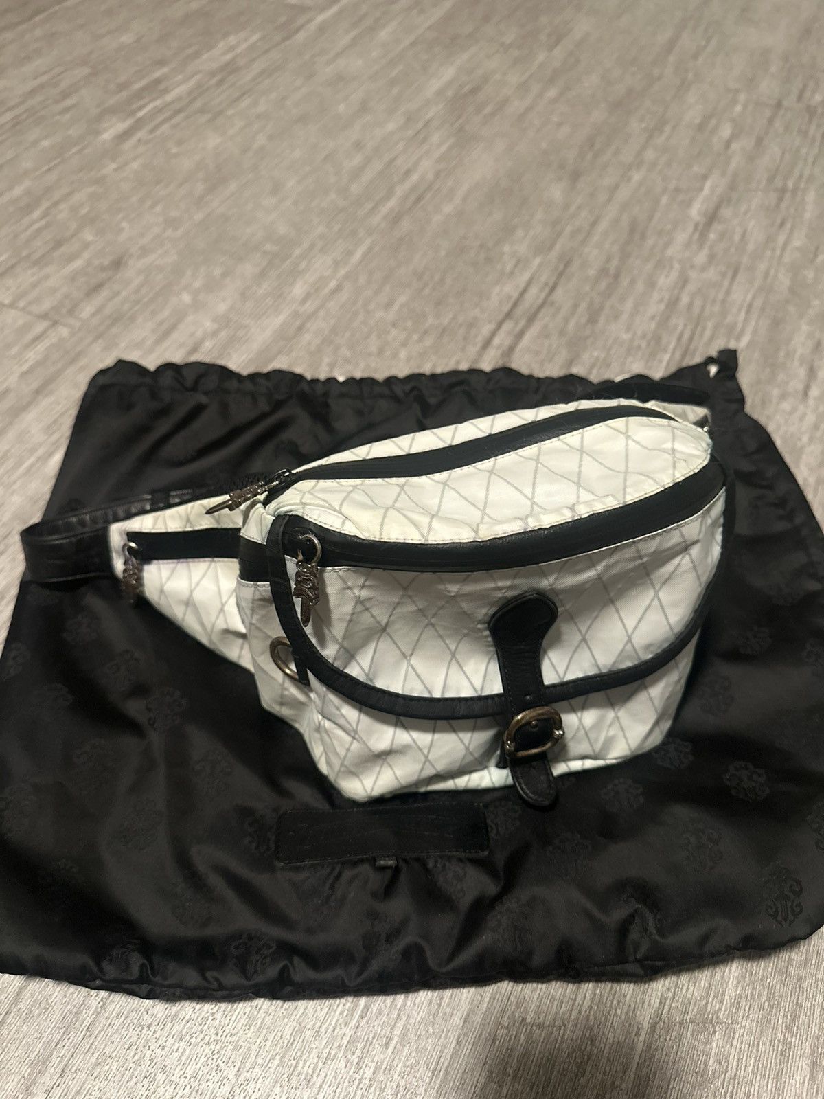 Chrome Hearts ChromeHearts Snut Pack miniNylon Dagger Zip Slinger Belt ...