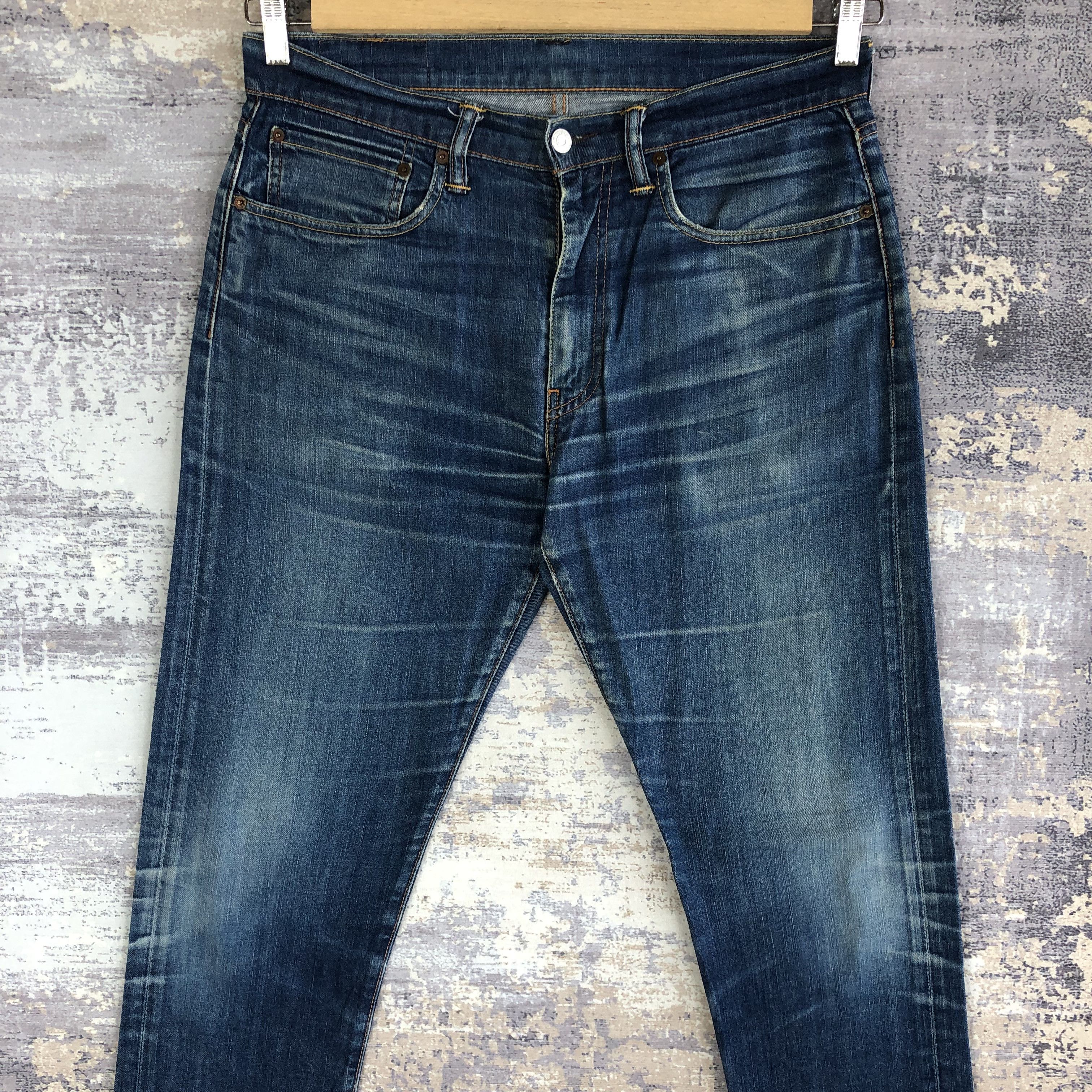 Levi's Vintage Y2K Levis Skinny Jeans Levi's Slim Distressed Denim Size US 34 / EU 50 - 3 Thumbnail